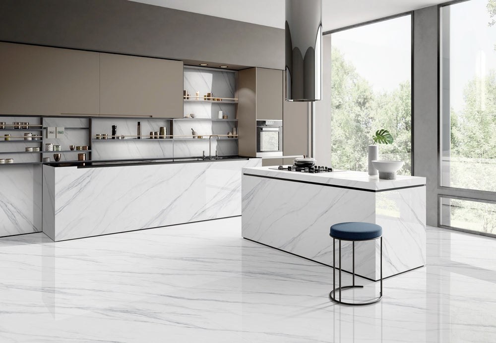 Grandeur Collection - SSG03 Citine White 3200x1600x12mm Matt Finish