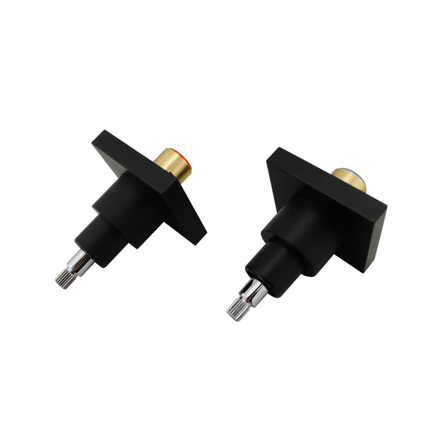 TSI Mixer Taps BLAZE Series Black Shower Wall Taps OX0002.ST