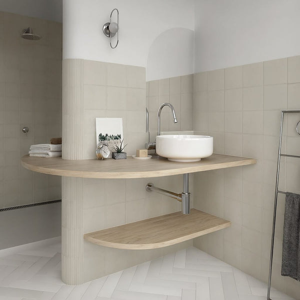 DSS Tile Coastal Equ Vert Matt Subway Tile 132X132mm
