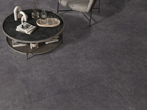 DSS Tile DMG0002 ART SERIES BLACK MATT 600X600MM SN6009