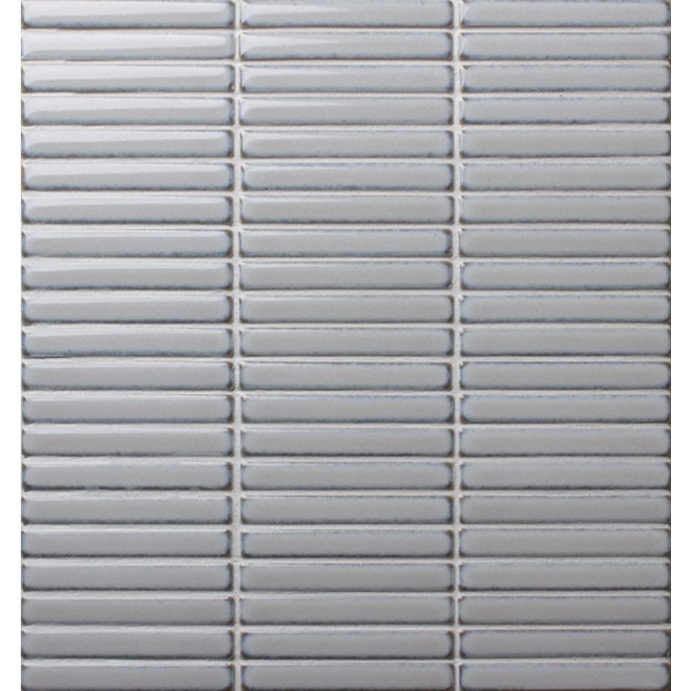 DSS Tile DSS0203 JAPANESE TRACES DOVE GREY MOSAIC 12X92X8MM ON 284X298MM