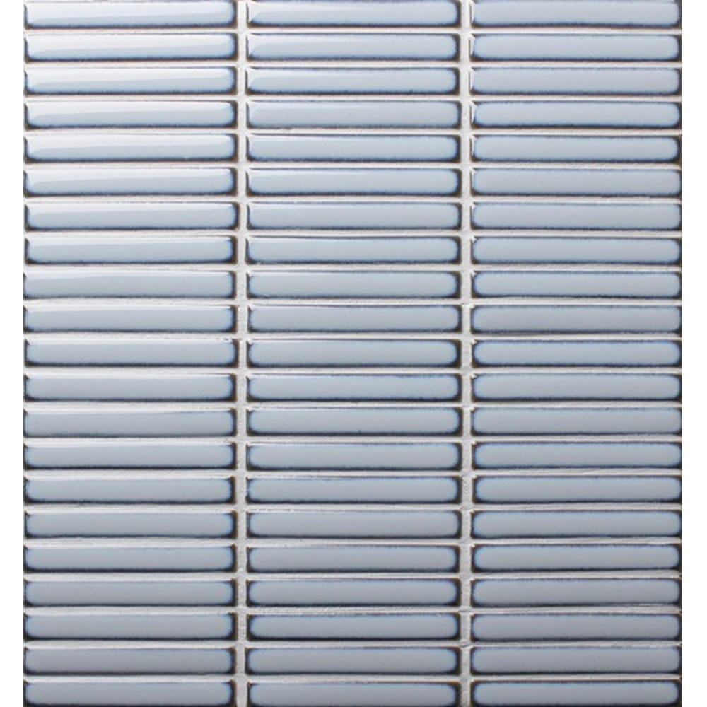 DSS Tile DSS0204 JAPANESE TRACES SOFT BLUE MOSAIC 12X92X8MM ON 284X298MM