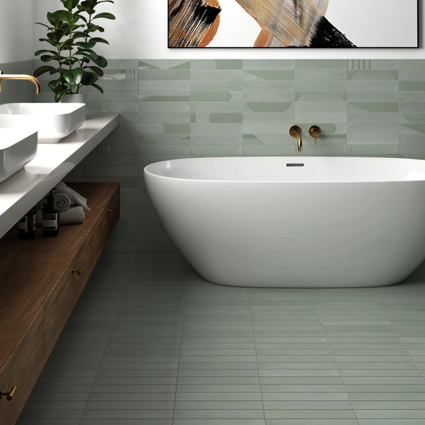 DSS Tile EQU0095 WADI MINT MATT 60X300MM 30058