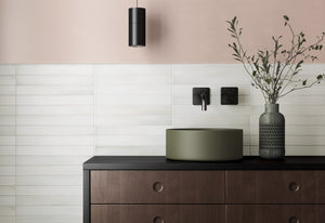 DSS Tile EQU0108 MASSIMO WHITE SATIN SUBWAY 50X400MM 31570 Made in Spain