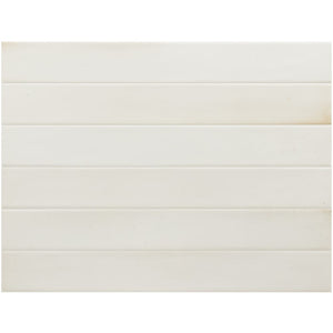 DSS Tile EQU0108 MASSIMO WHITE SATIN SUBWAY 50X400MM 31570 Made in Spain