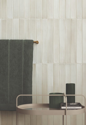 DSS Tile EQU0109 MASSIMO ALMOND SATIN SUBWAY 50X400MM 31571 Made in Spain