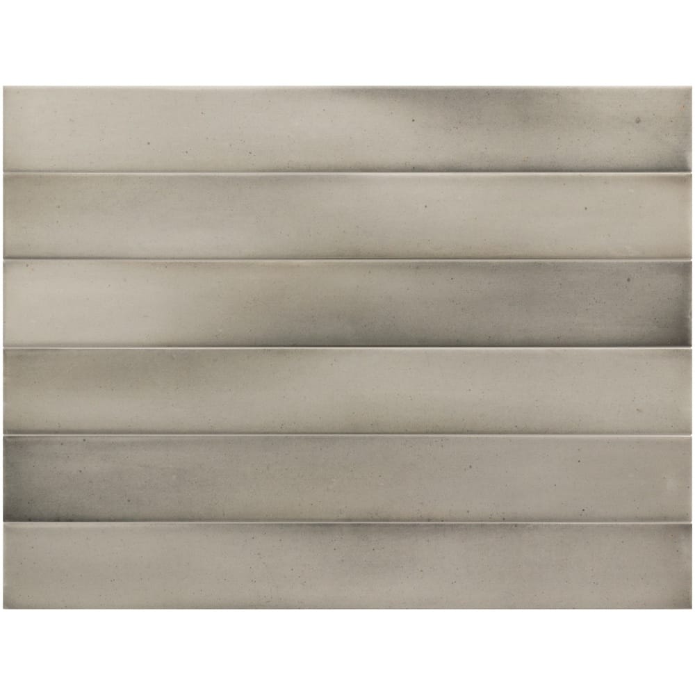 DSS Tile EQU0112 MASSIMO SKYLON GREY SATIN SUBWAY 50X400MM 31574 Made in Spain