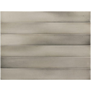 DSS Tile EQU0112 MASSIMO SKYLON GREY SATIN SUBWAY 50X400MM 31574 Made in Spain