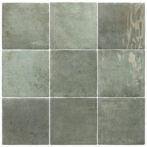 DSS Tile EQU0124 VERTICALE OAKMOSS GLOSS 100X100MM 31869