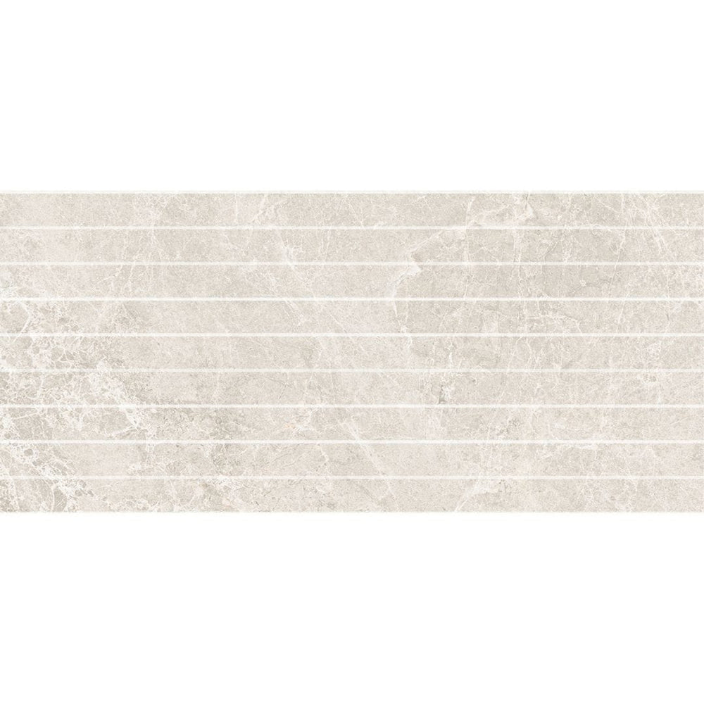 DSS Tile MAC0074 PIETRA MILK STRIP MOSAIC 28X600MM STRIPS 300X600X10MM PT01M4