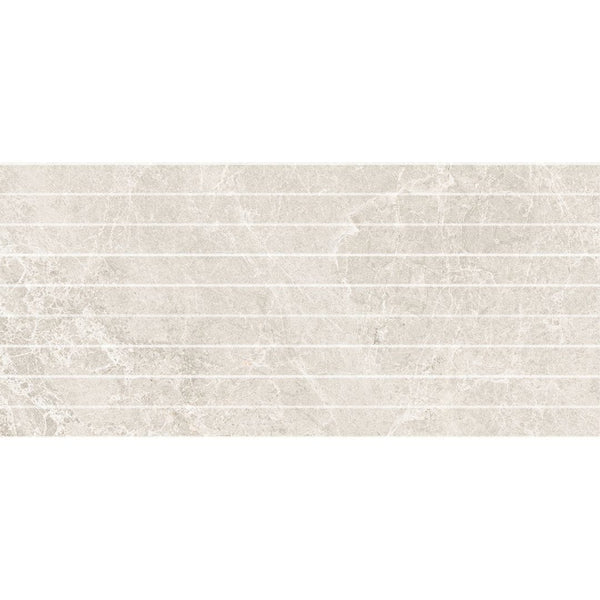 DSS Tile MAC0074 PIETRA MILK STRIP MOSAIC 28X600MM STRIPS 300X600X10MM PT01M4