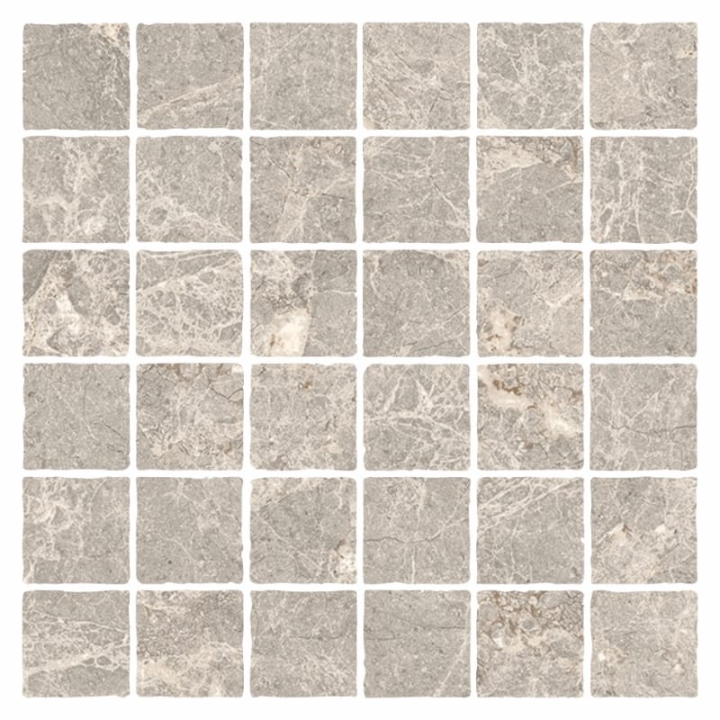 DSS Tile MAC0083 PIETRA SAND TUMBLE MOSAIC 48X48 298X298MM PT02M7