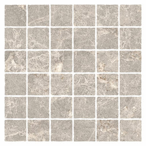 DSS Tile MAC0083 PIETRA SAND TUMBLE MOSAIC 48X48 298X298MM PT02M7