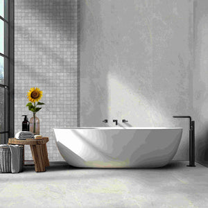 DSS Tile MAC0084 PIETRA LEADEN TUMBLE MOSAIC 48X48 298X298MM PT03M7