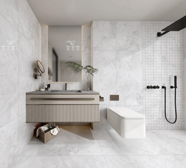 DSS Tile MEN0008 ARCTIC TUNDRA WHITE POLISH 600X1200MM 12S75806-L