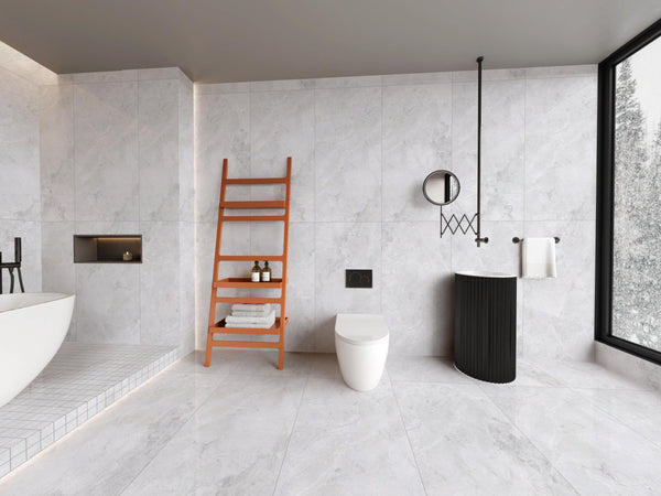 DSS Tile MEN0010 ARCTIC TUNDRA WHITE MATT 600X1200MM 12S75806-L-M