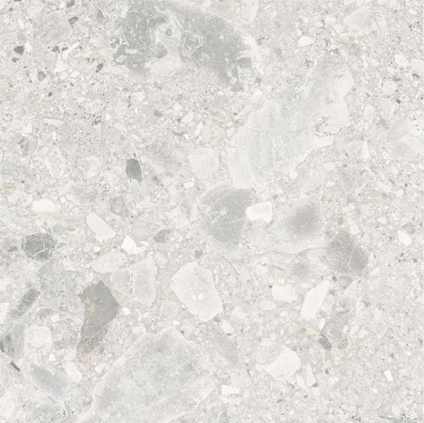 DSS Tile MG0001	VERONA WHITE TERRAZZO MATT RECTIFIED 600X600MM TZ6001