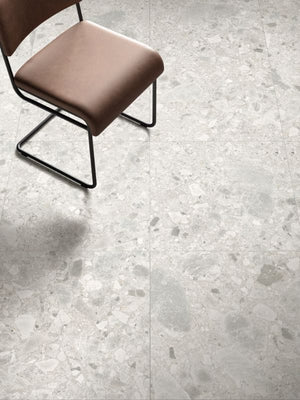 DSS Tile MG0001	VERONA WHITE TERRAZZO MATT RECTIFIED 600X600MM TZ6001