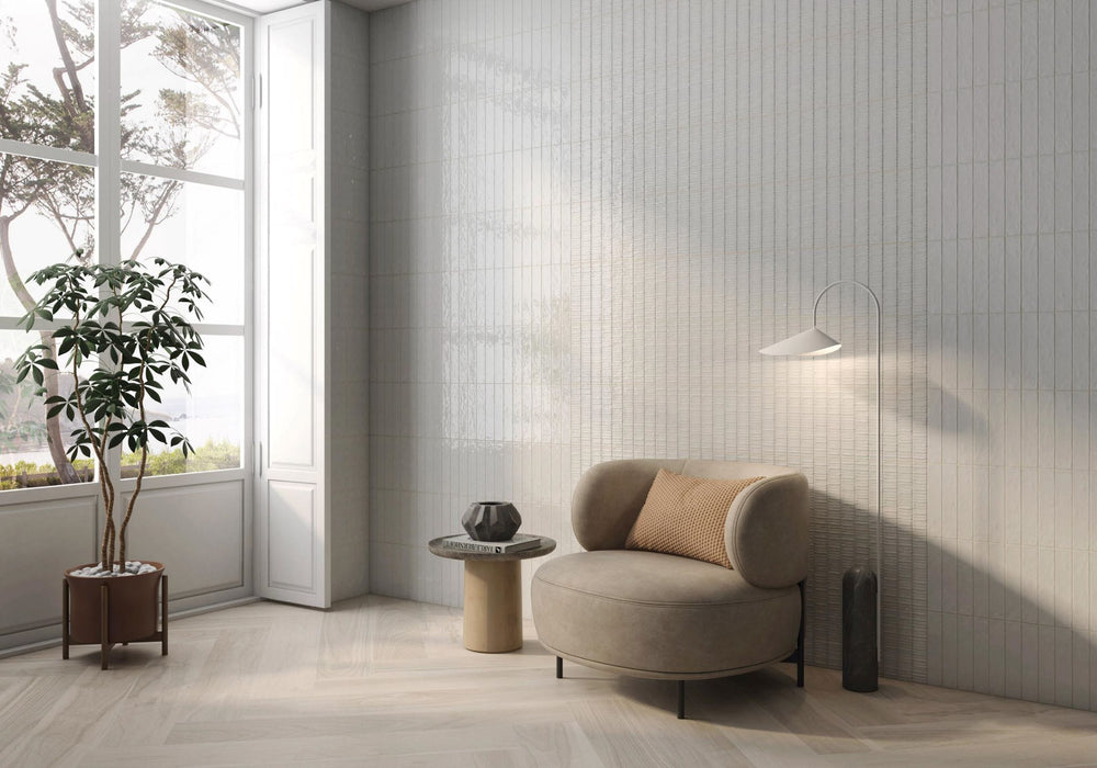 PAM0044 AURISTELLA BLANCO GLOSS SUBWAY 50X250MM