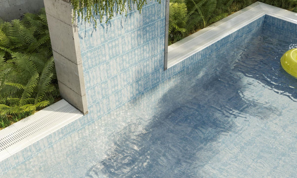 DSS Tile PAM0045 AURISTELLA AZUL GLOSS SUBWAY 50X250MM