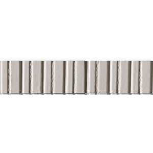 DSS Tile RAG0011 GLACE BIANCO GLOSS STRUCTURE 3D RAYE 75X200MM 00RAEL52 Made in Spain