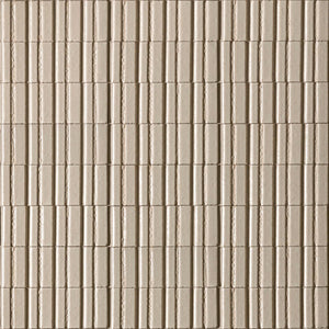 DSS Tile RAG0013 GLACE MASTICE GLOSS STRUCTURE 3D RAYE 75X200MM 00RAEM52 Made in Spain