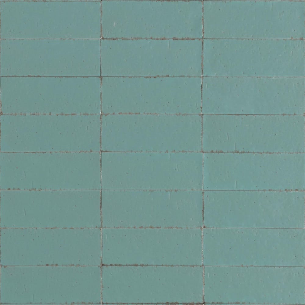 DSS Tile RAG0016 GLACE TURCHESE GLOSS 75X200MM 00RAEY56 Made in Spain