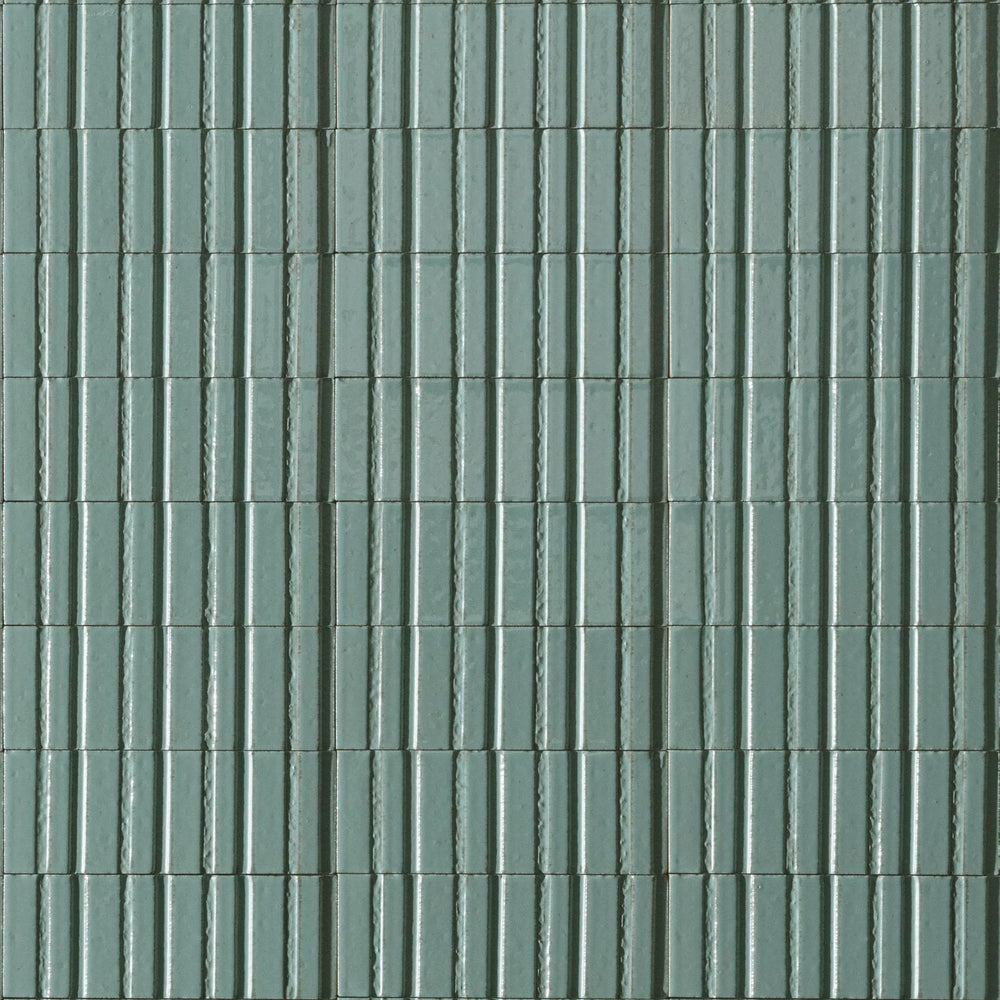 RAG0017 GLACE TURCHESE GLOSS STRUCTURE 3D RAYE 75X200MM 00RAEP52 Made in Spain