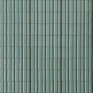 DSS Tile RAG0017 GLACE TURCHESE GLOSS STRUCTURE 3D RAYE 75X200MM 00RAEP52 Made in Spain