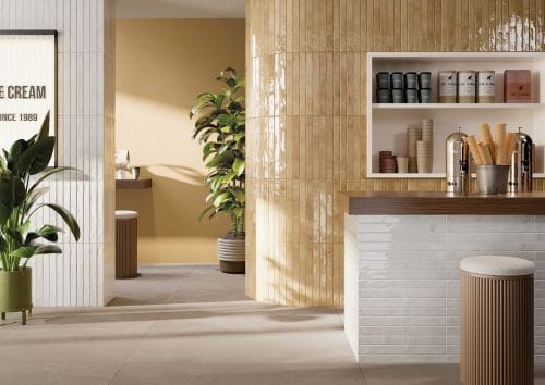 DSS Tile RON0006 COLORS SUBWAY BEIGE GLOSS 48X450MM J92074