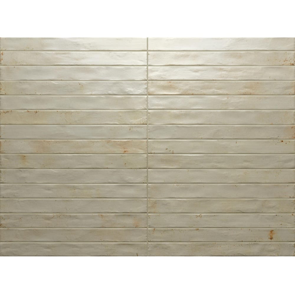 DSS Tile RON0012 GRAFFITI SUBWAY IVORY SATIN 48X450MM J92635