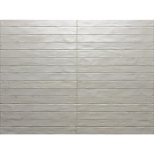 DSS Tile RON0014 GRAFFITI SUBWAY WHITE SATIN 48X450MM J92639