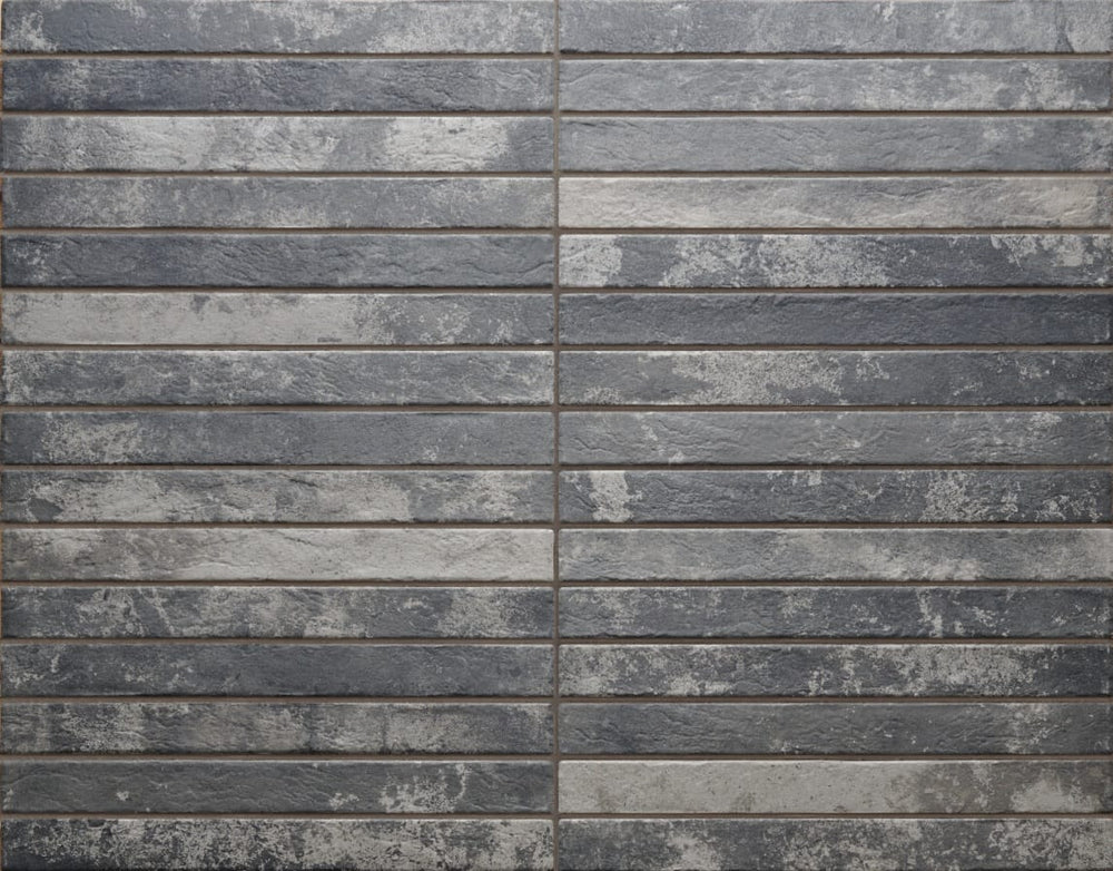 RON0019 HARLEM DARK GREY BRICK SUBWAY 48X450MM J92492