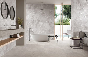 DSS Tile WIN0012 SASSI STONE ASH TERRAZZO 600X600MM