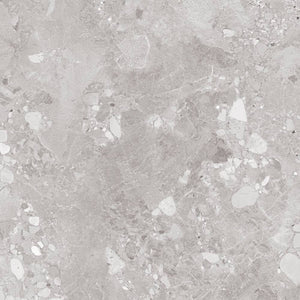 DSS Tile WIN0012 SASSI STONE ASH TERRAZZO 600X600MM
