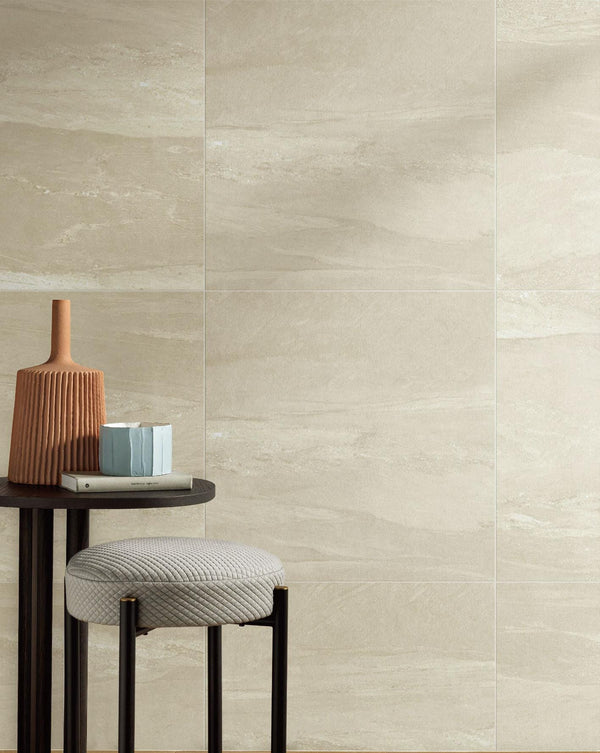 DSS Tile XIN0024 SANDSTONE IVORY MATT 600X600X10MM 660R762