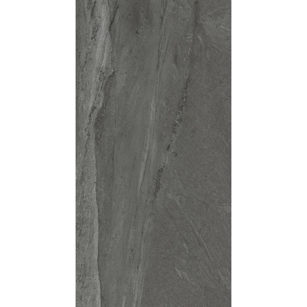 DSS Tile XIN0030 SANDSTONE BLACK MATT 600X1200X10MM 612R766