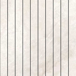 DSS Tile XIN0041	ALBA CREAM STRIP MOSAIC 28X298MM STRIPS 298X298MM M822H-M2
