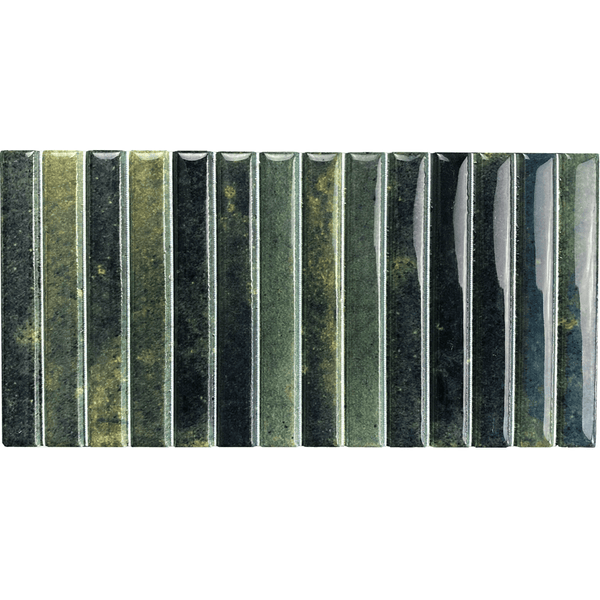 Dune Tile 188861 DUNE KIT-KAT MOSAIC GRASS GLOSSY 115X231mm