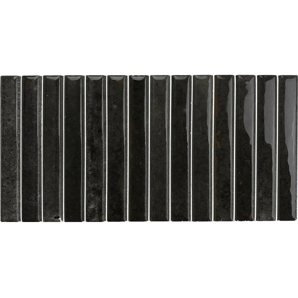 Dune Tile 189214 DUNE KIT-KAT MOSAIC NOCHE GLOSSY 115X231mm