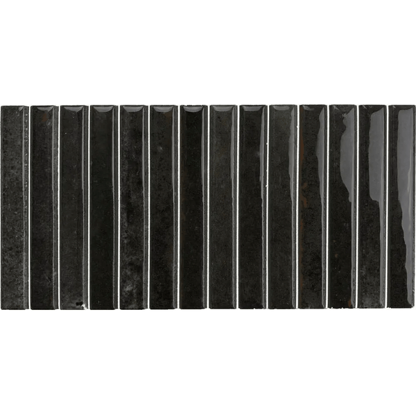 Dune Tile 189214 DUNE KIT-KAT MOSAIC NOCHE GLOSSY 115X231mm