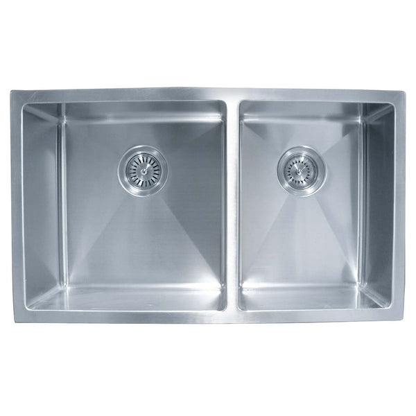 ECT Sinks SS 4031A IMPACT UNDERMOUNT DOUBLE SINK Capacity: 32L & 24L