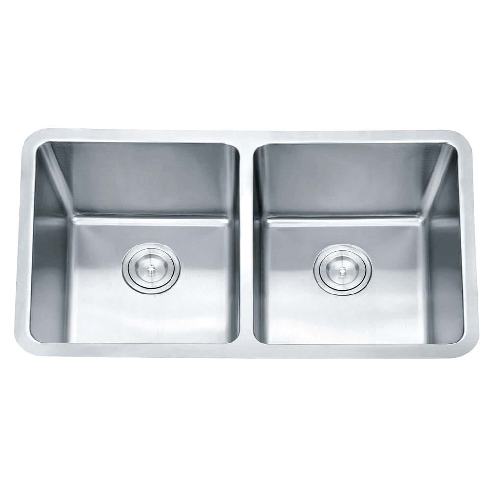 ECT Sinks SS 7946A IMPACT UNDERMOUNT DOUBLE SINK Capacity: 2x32L