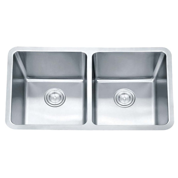 ECT Sinks SS 7946A IMPACT UNDERMOUNT DOUBLE SINK Capacity: 2x32L