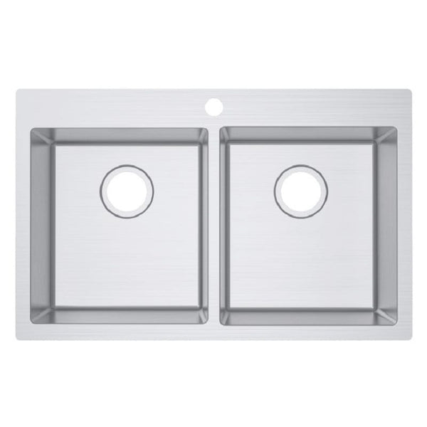 ECT Sinks SS 8051 COUNTERTOP SINK WITH TAPHOLE