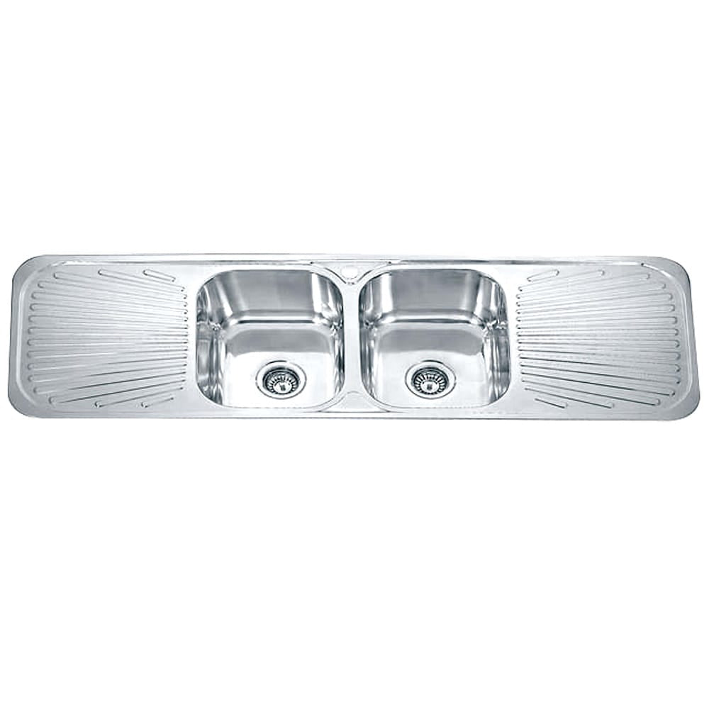 ECT Sinks SS F1-1 DANTE Double with Double Drainer