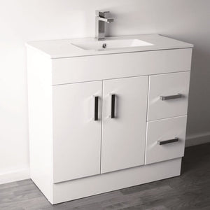 ECT Vanities FINO 900 Vanity with Ceramic Top
