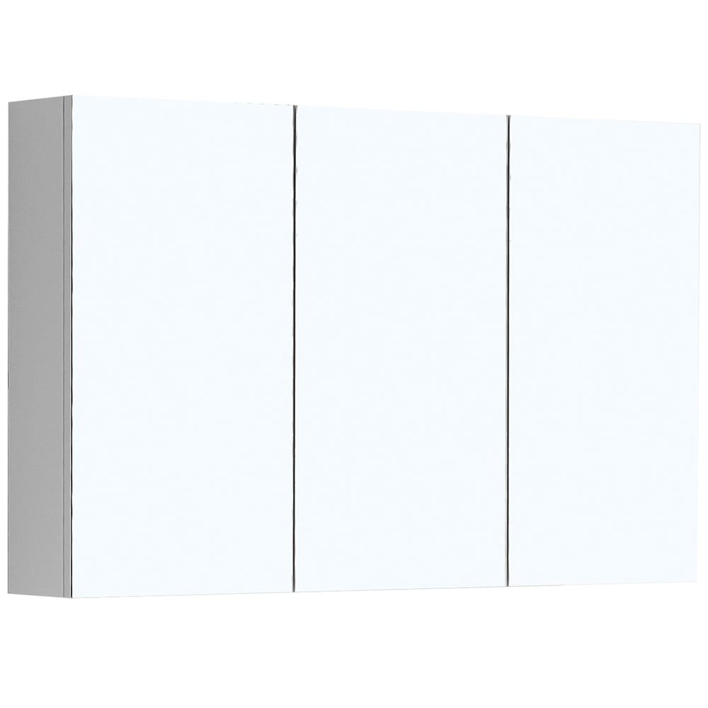 ECT Vanities MIRO 120P BELLA Pencil Edge Mirror Shaving Cabinet Gloss White 1200x750x130mm