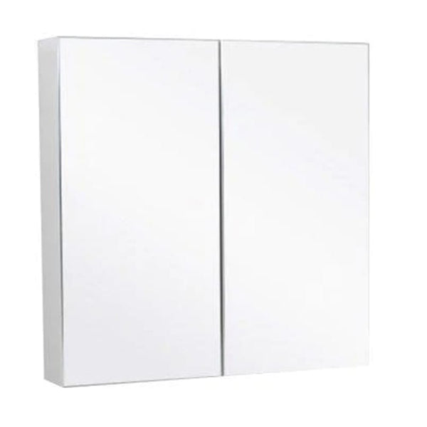 ECT Vanities MIRO 75P BELLA Pencil Edge Mirror Shaving Cabinet Gloss White 750x750x130mm