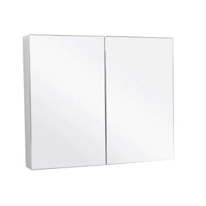 ECT Vanities MIRO 90P BELLA Pencil Edge Mirror Shaving Cabinet Gloss White 900x750x130mm
